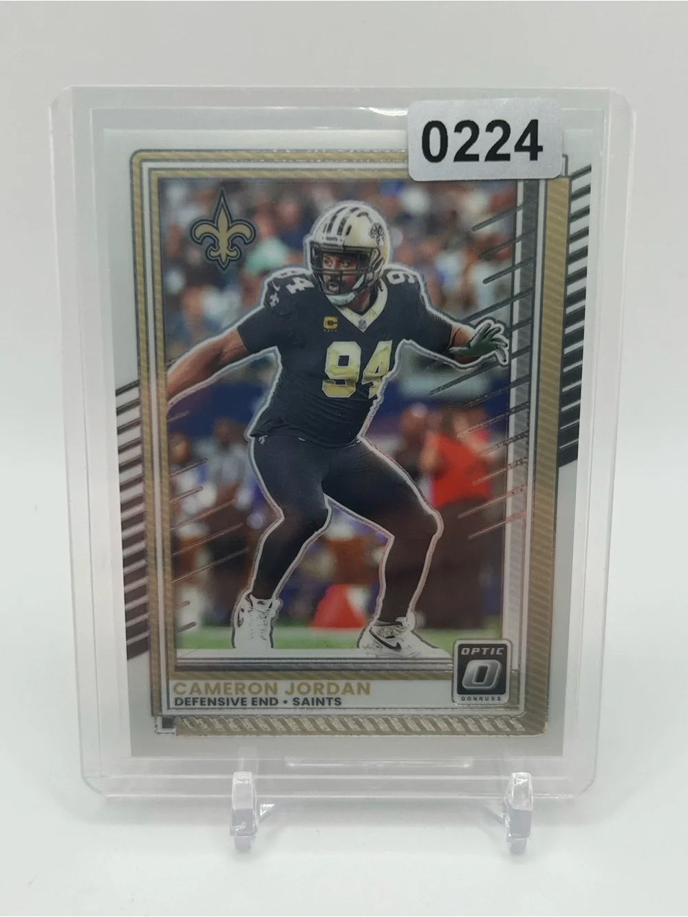 Cameron Jordan New Orleans Saints Football Trading Card 🏈